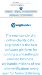 Mobile Screenshot of orghunter.com